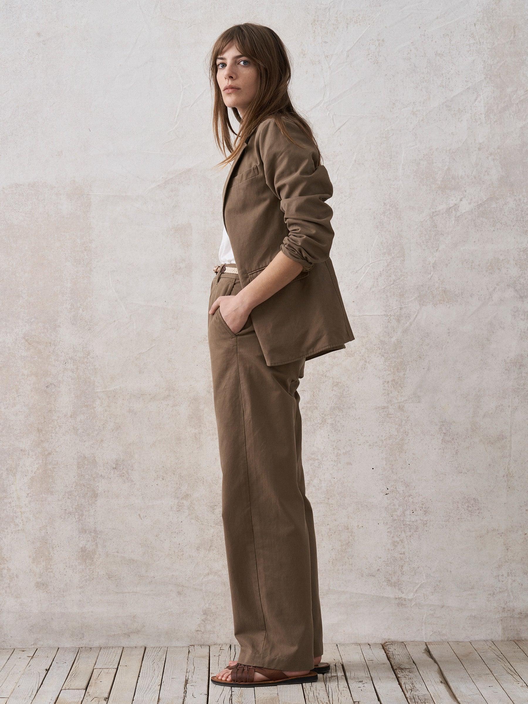 Bronze Brown Ever Twill Two Button Jacket Product Image