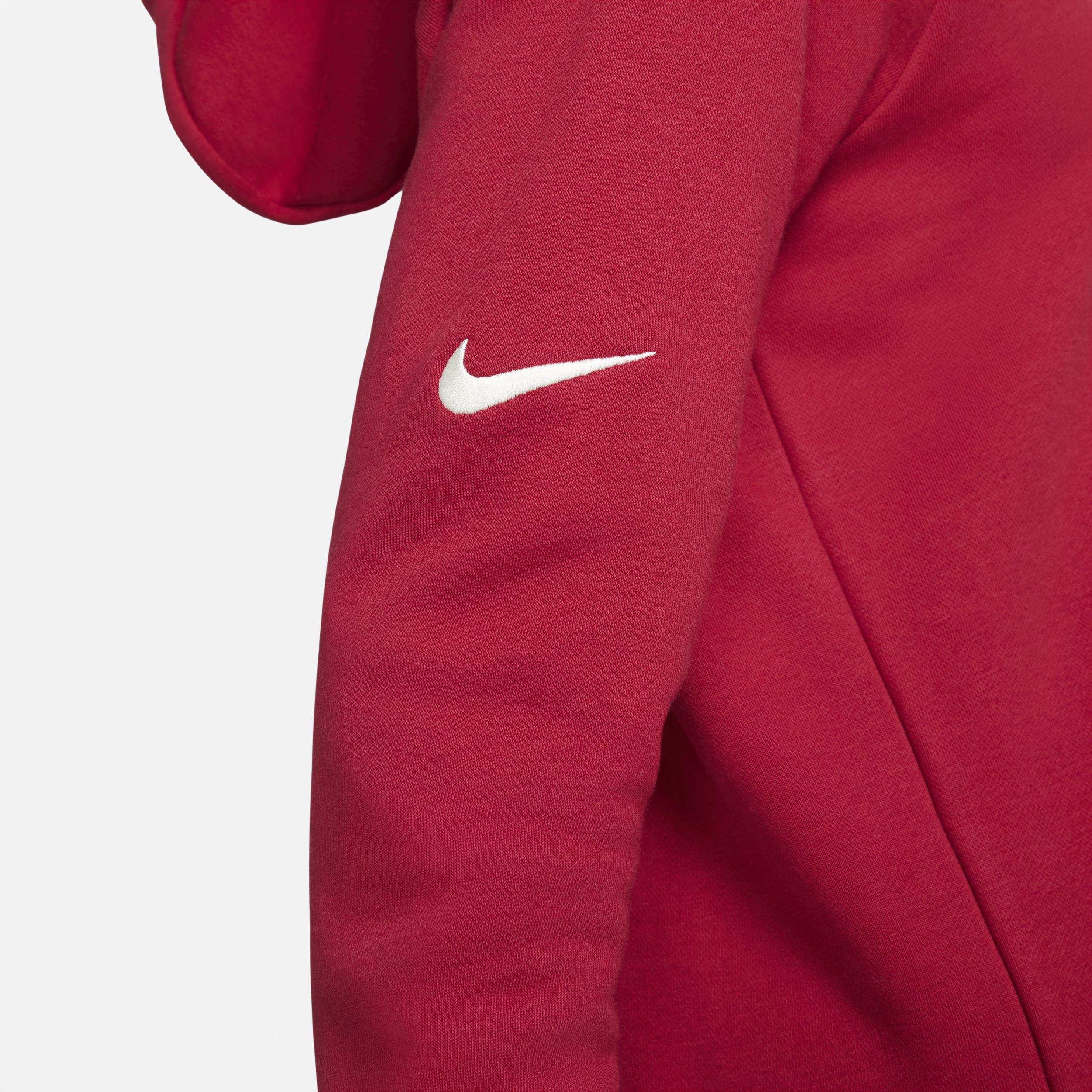 FC Barcelona Essential Nike Womens Fleece Pullover Hoodie | FD4146-620 Product Image
