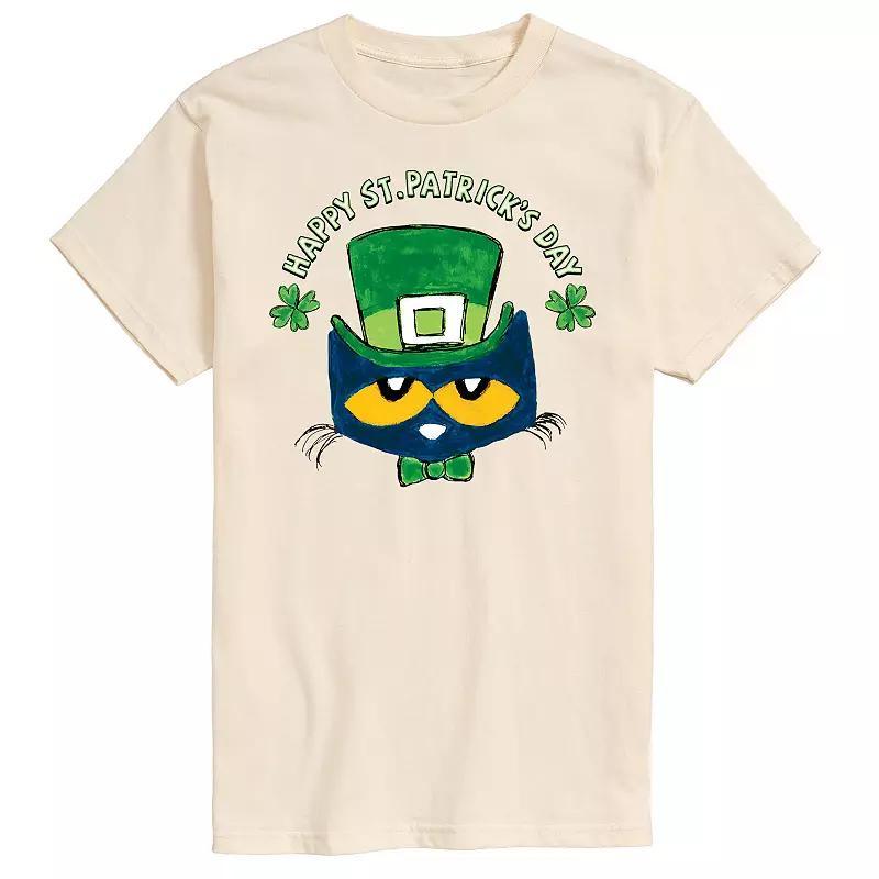 Mens Pete The Cat St Patricks Day Tee Product Image