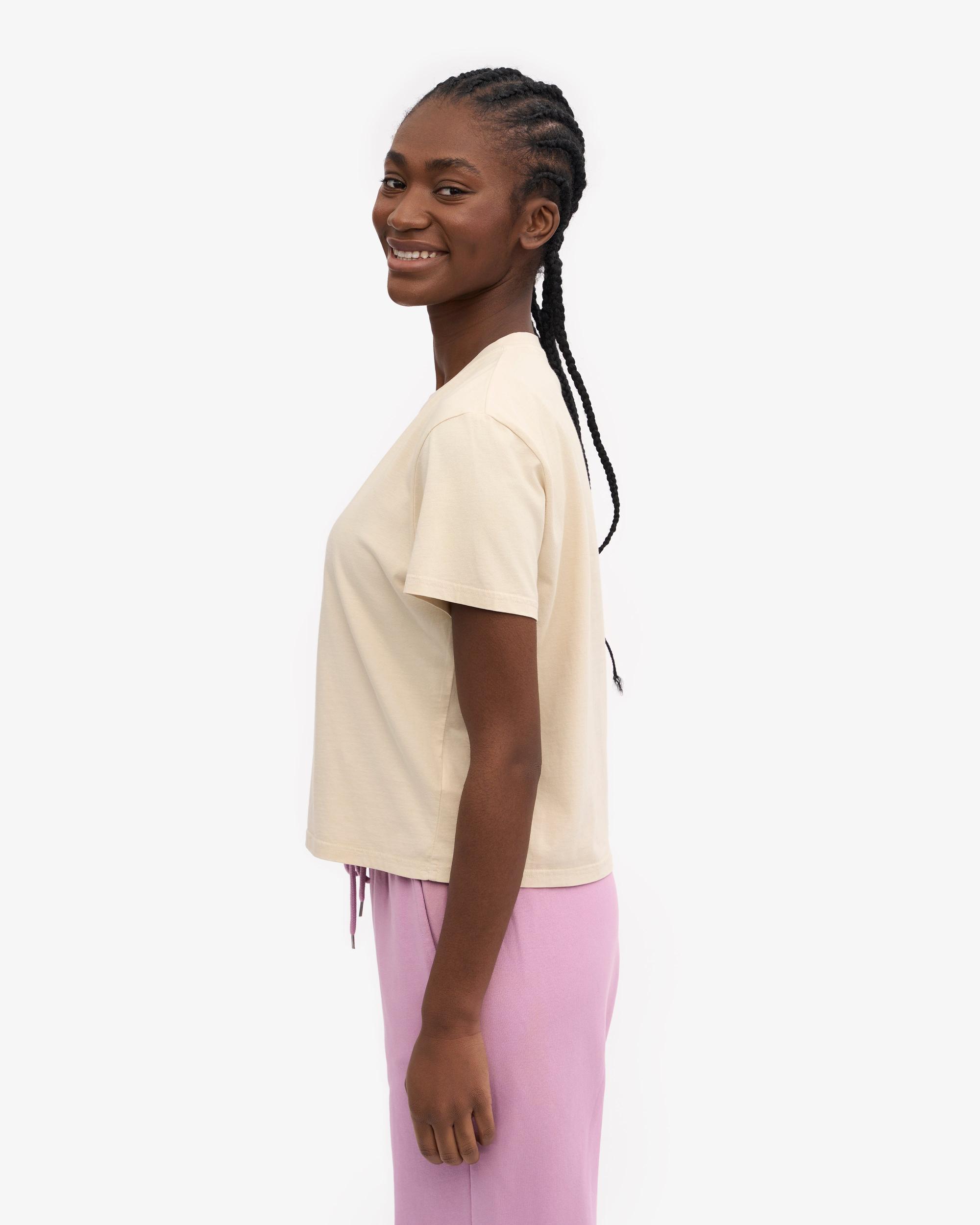 Type: CS2057/Organic Boxy Crop Tee/F Product Image