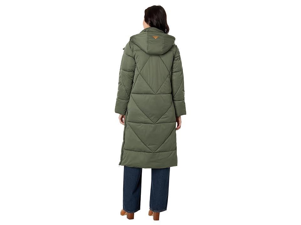 Avec Les Filles Coat Hooded Maxi Puffer Women's Clothing Product Image