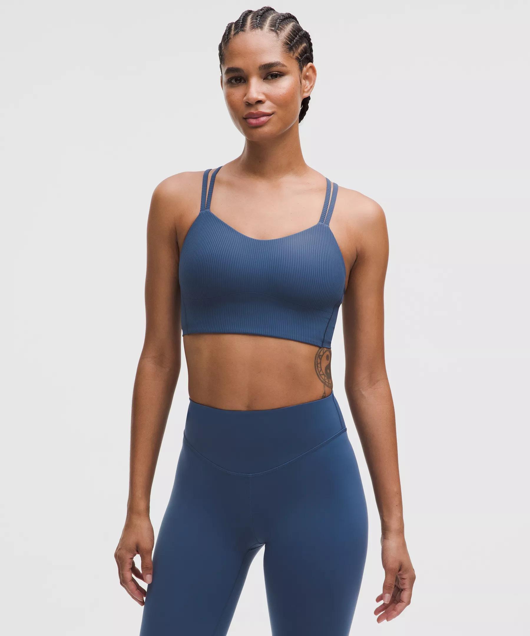 Like a Cloud Ribbed Longline Bra *Light Support, B/C Cup Product Image