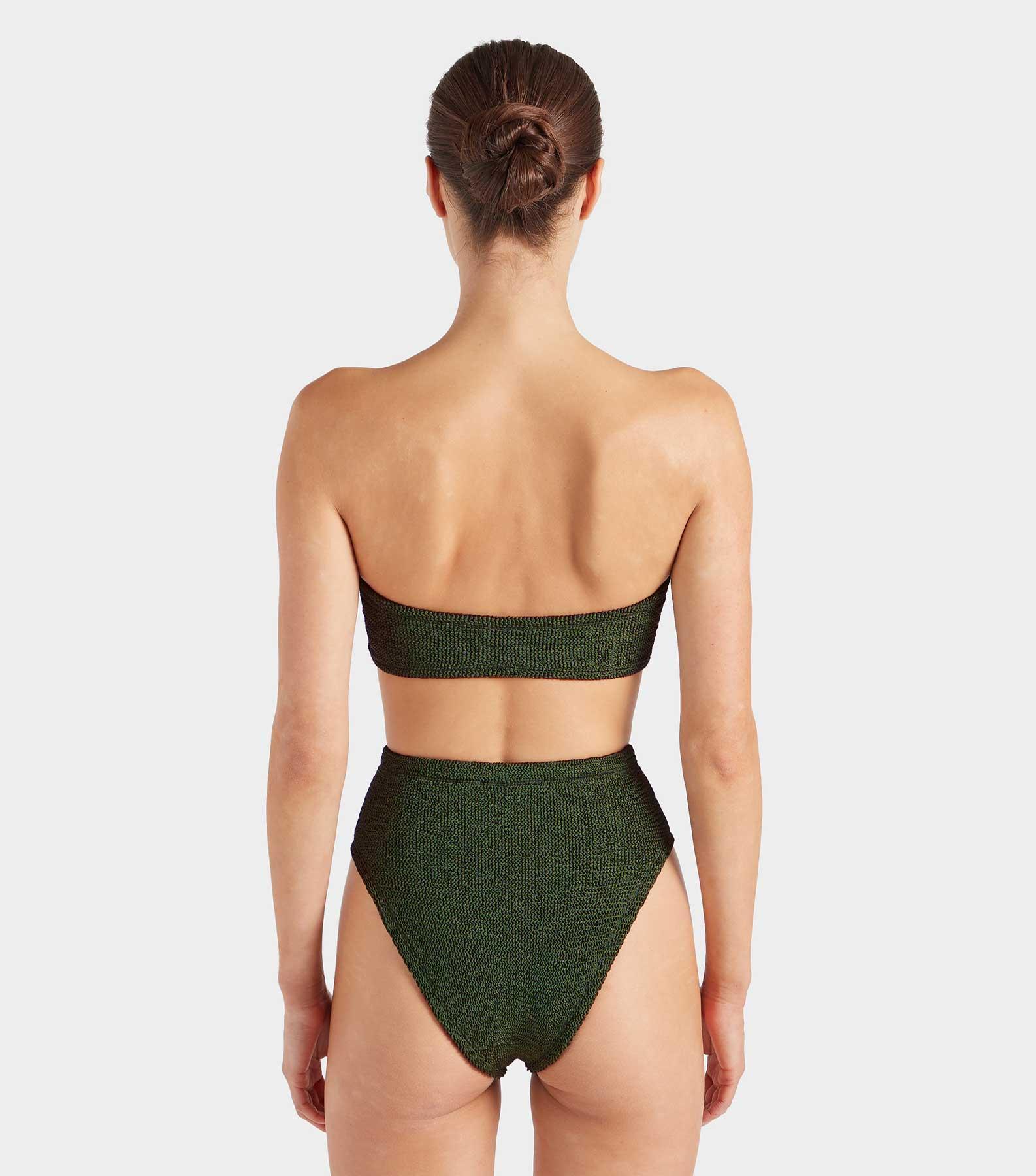 Ruby Bikini - Metallic Khaki Product Image