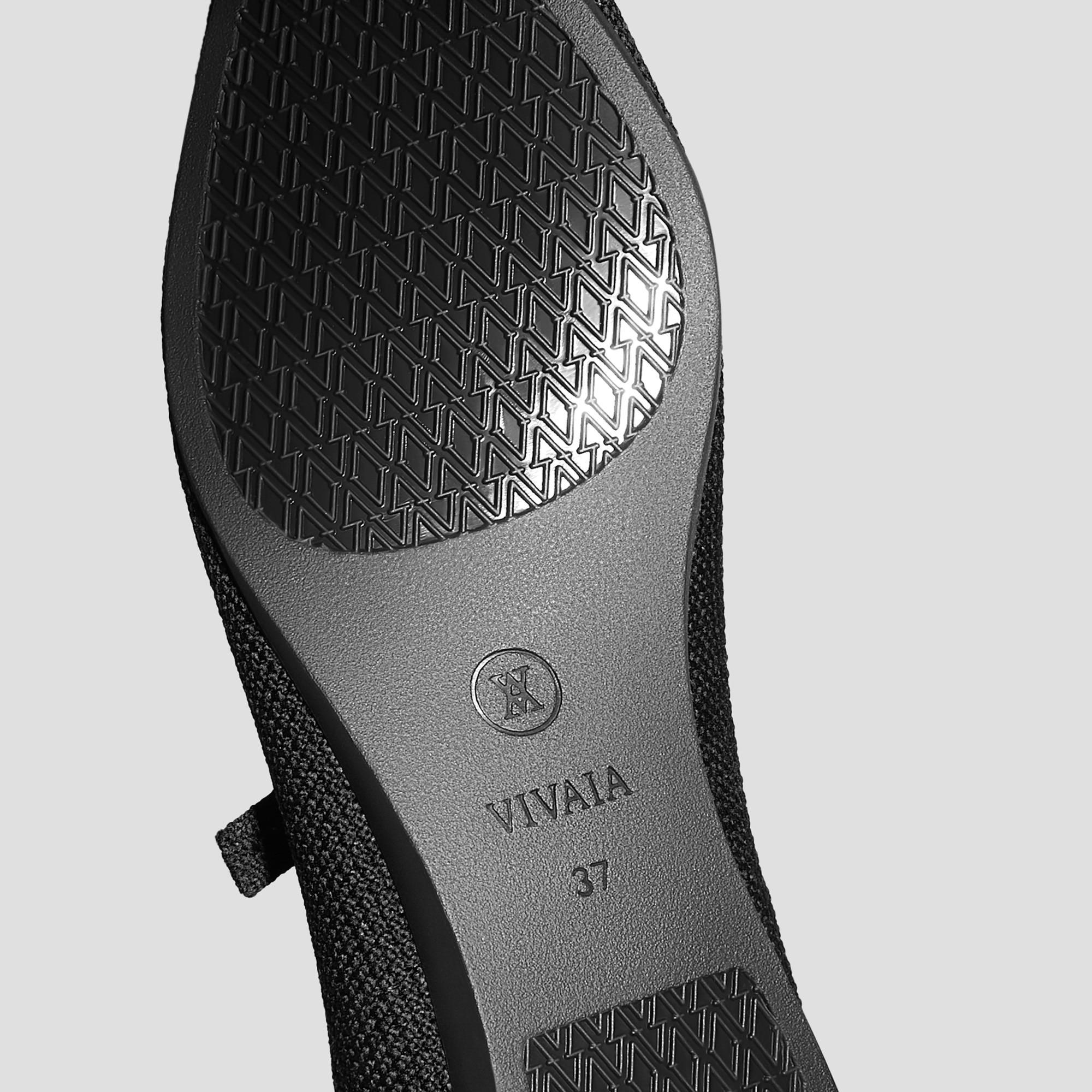 Pointed-Toe V-Strap Mary-Jane Flats (Aria Mary-Jane) Product Image