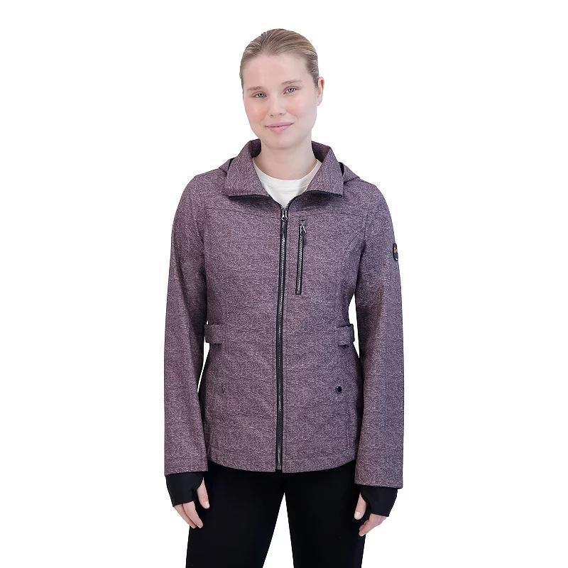 Women's Halitech Softshell Jacket, Size: Small, Plum Grey Product Image