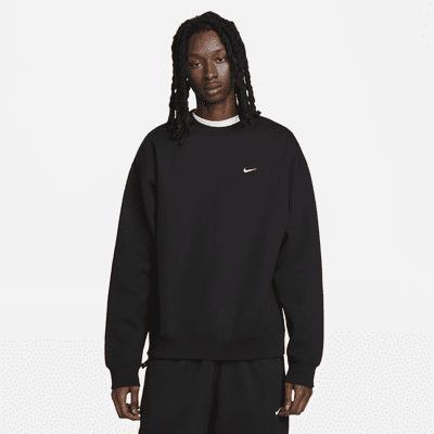 Nike Solo Swoosh Men's Fleece Crew Product Image