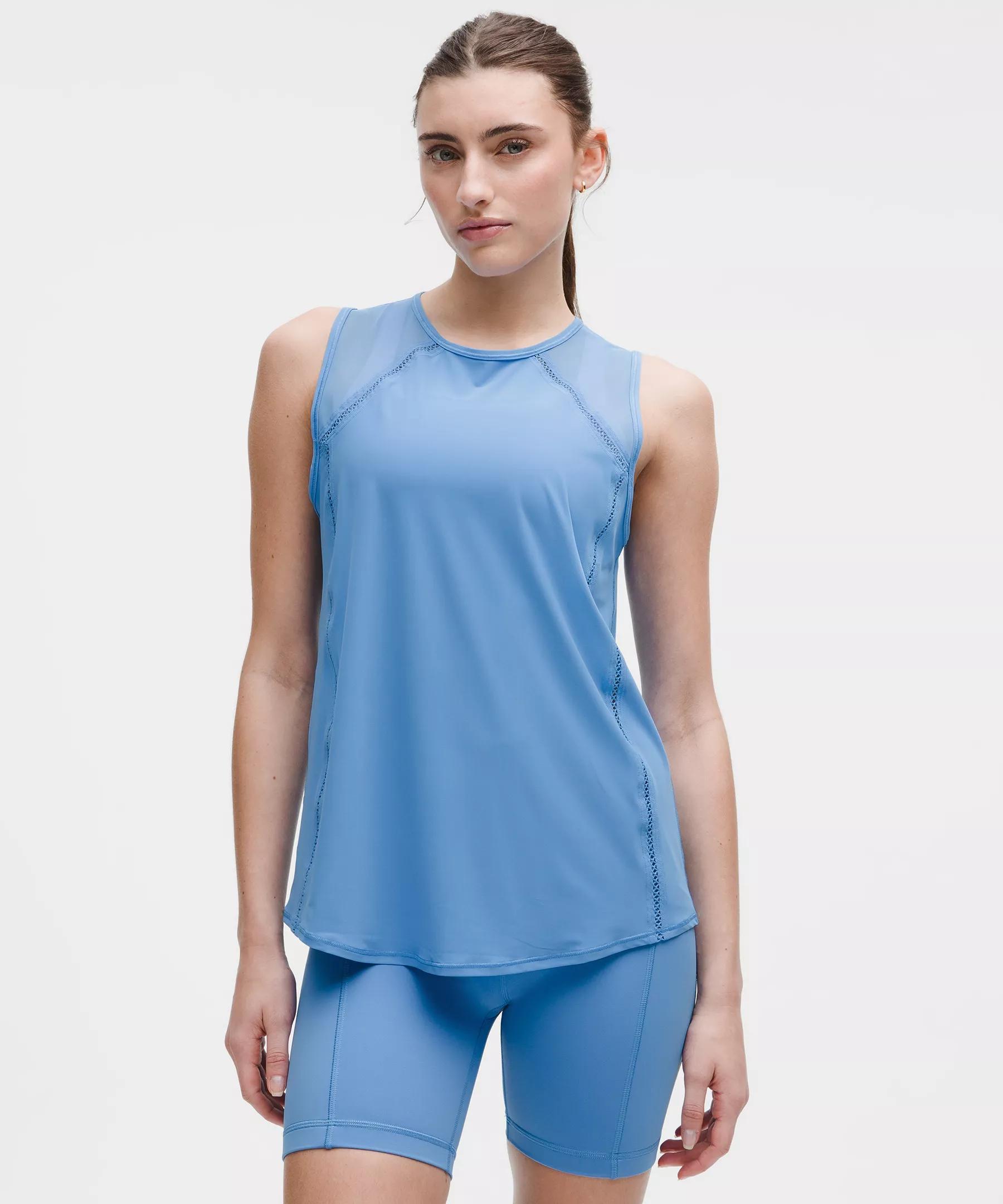Sculpt Tank Top *Lace Trim Product Image