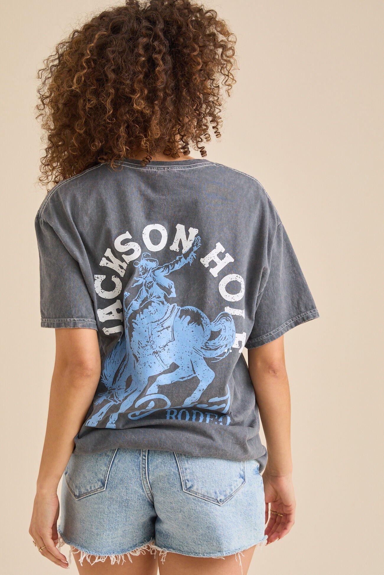 Jackson Hole Rodeo Oversize Tee Product Image