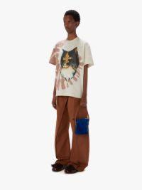 TWISTED SEAM TROUSERS in brown | JW Anderson US  Product Image