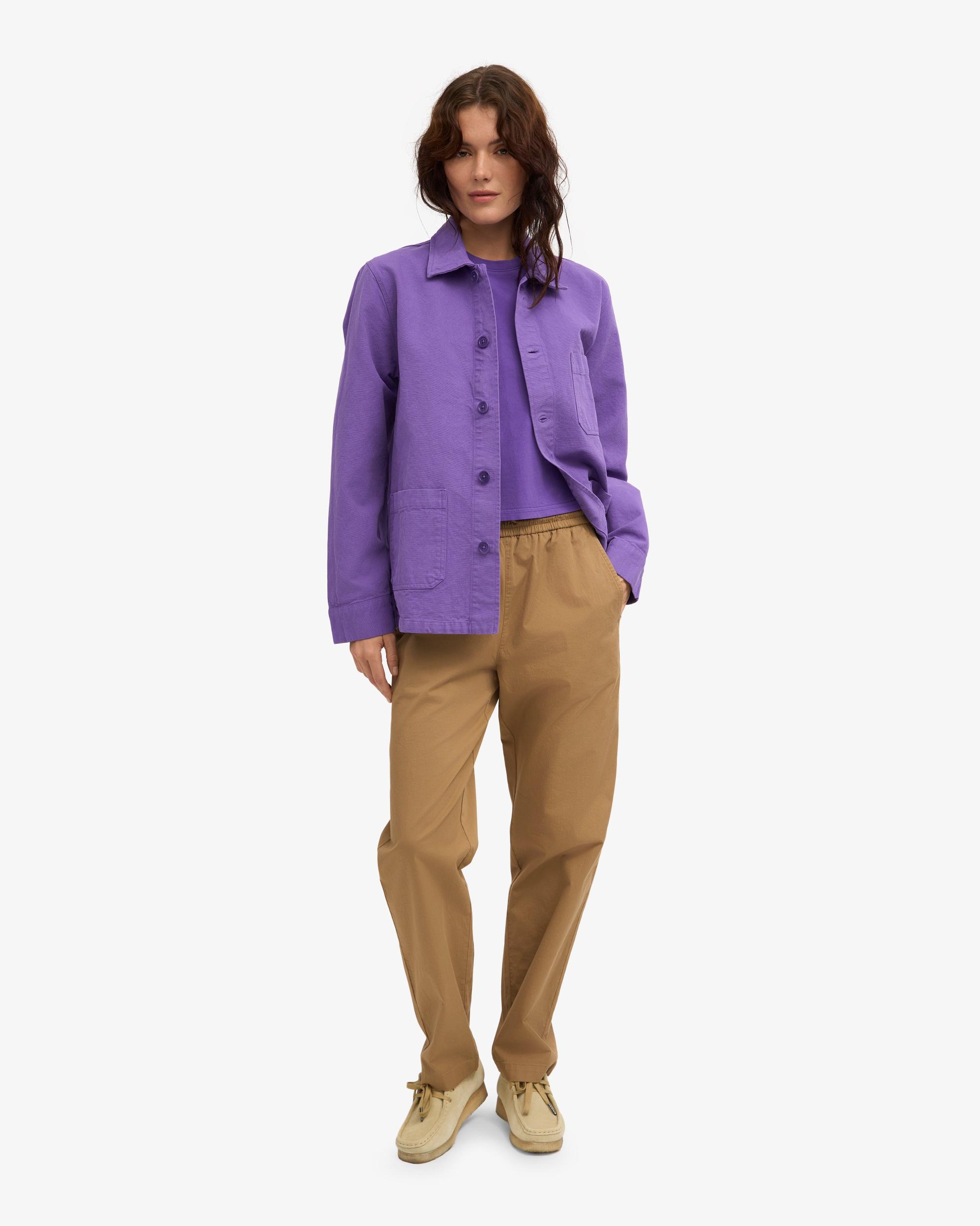 Organic Workwear Jacket - Seaside Blue Product Image