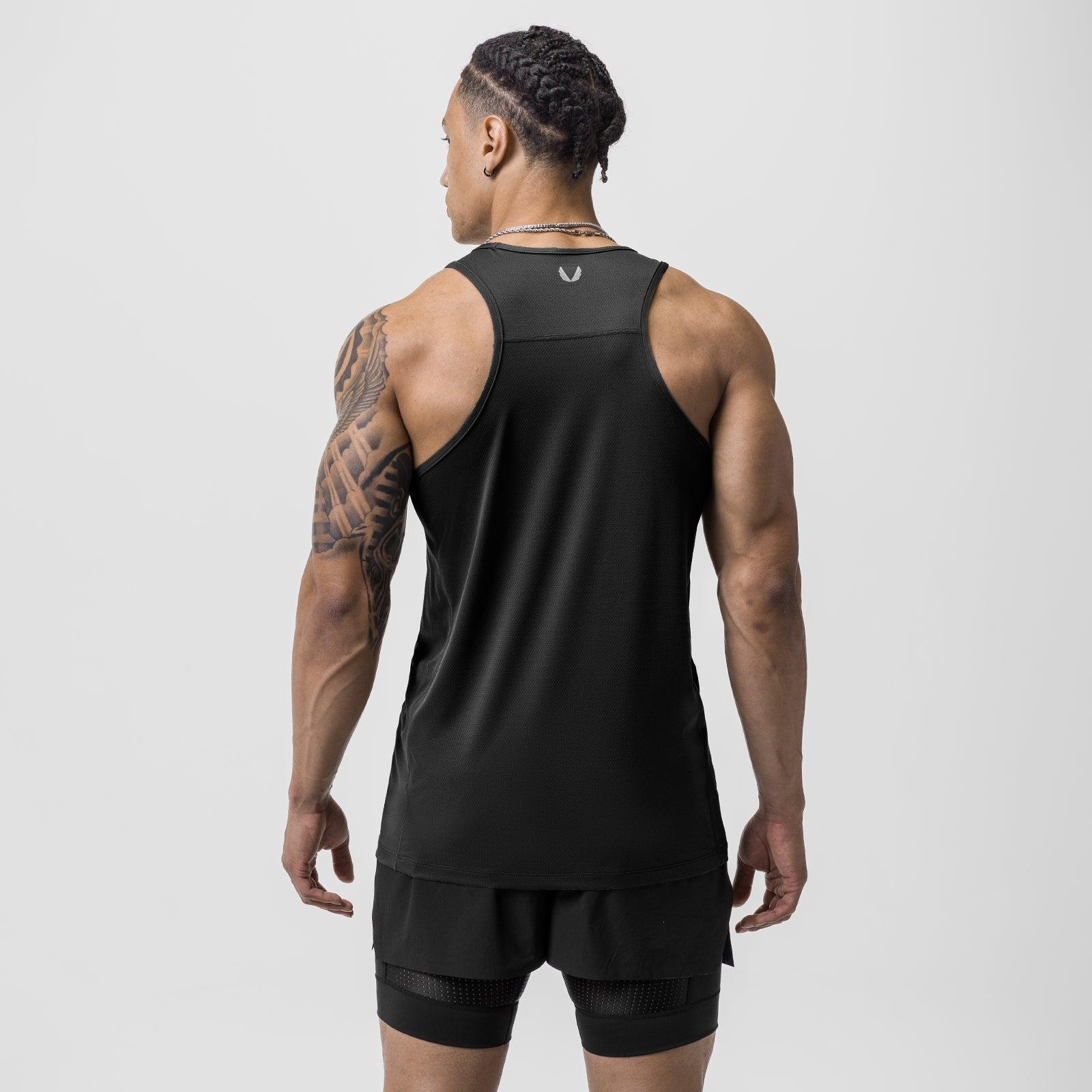 0754. AeroSilver® Training Singlet - Black "RP" Product Image