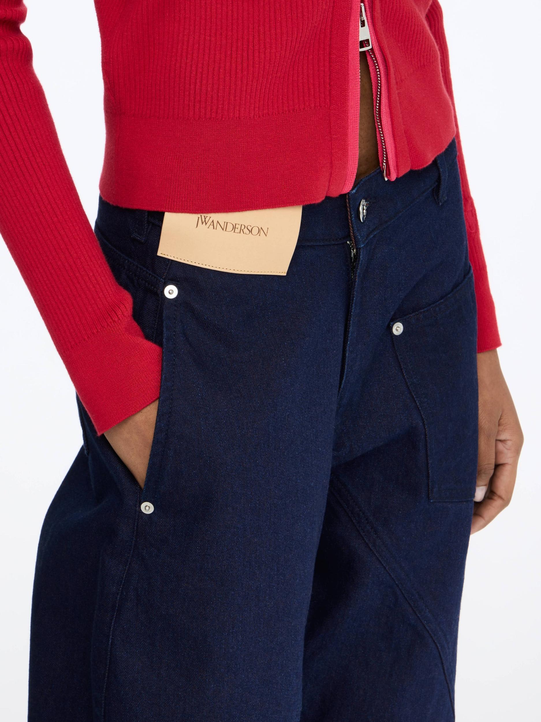TURN UP TWISTED WORKWEAR JEANS Product Image