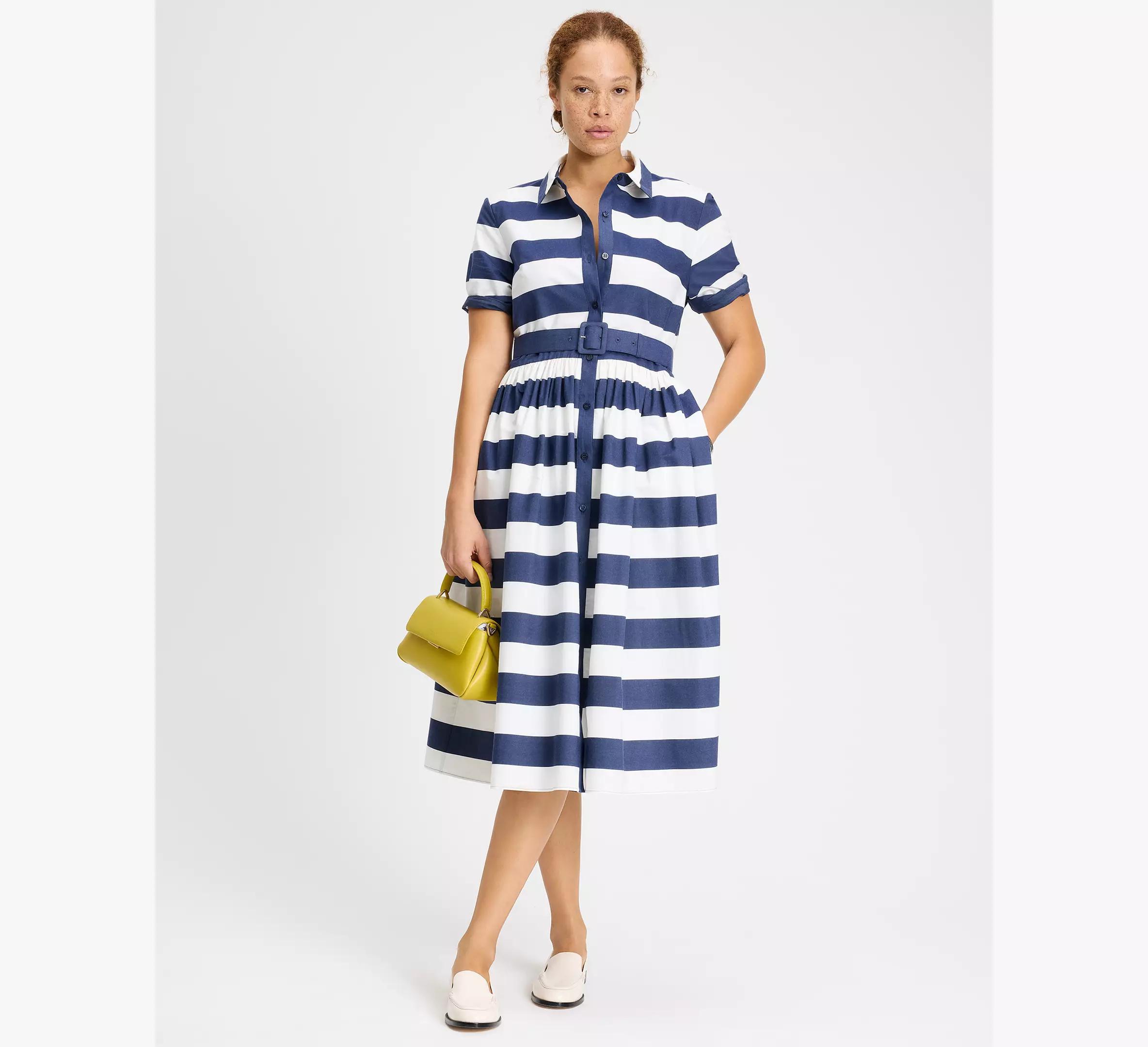 Sailor Stripe Shirtdress Product Image