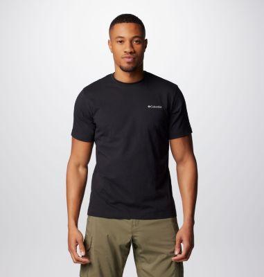 Men's Columbia Thistletown Hills Omni-Wick Performance Tee, Size: XL, Black Product Image