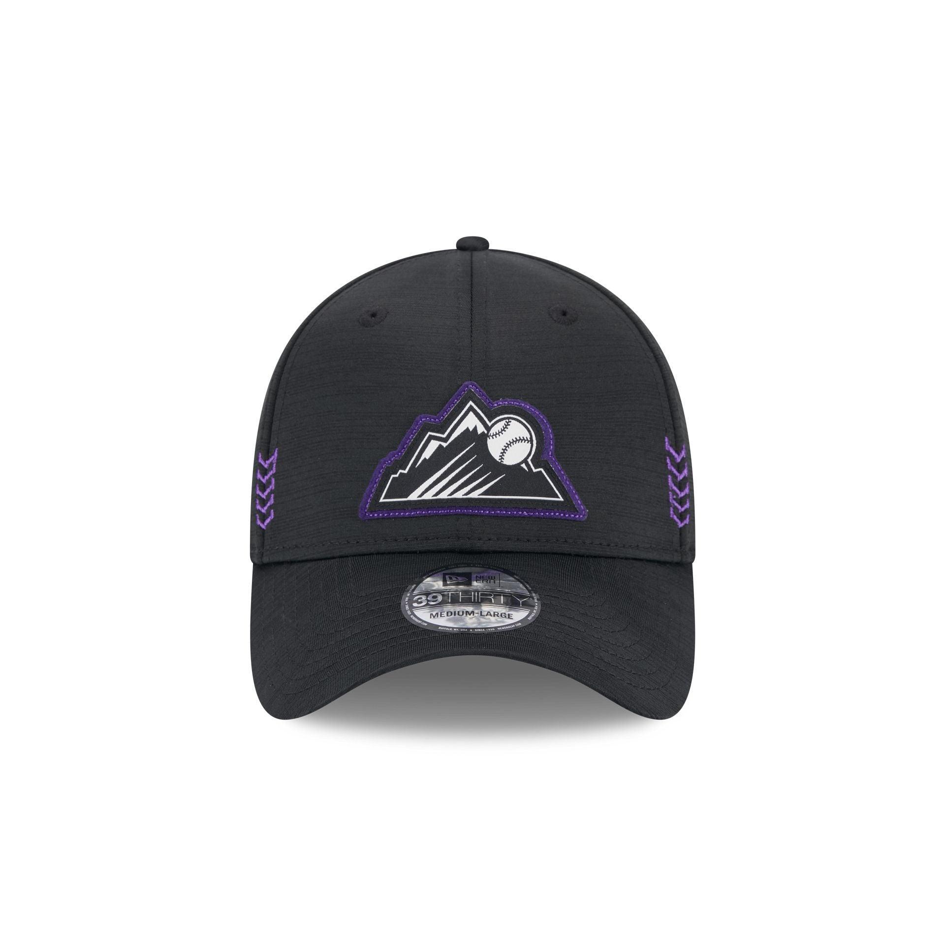 Colorado Rockies 2024 Clubhouse 39THIRTY Stretch Fit Hat Male Product Image