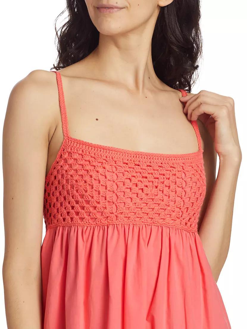 Meeka Crochet-Trimmed Maxi Dress Product Image