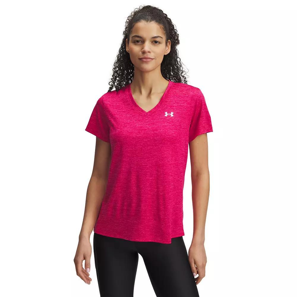 Plus Size Under Armour Tech™ Twist V-Neck Short Sleeve Tee, Women's, Size: 3XL, Halo Gray Product Image