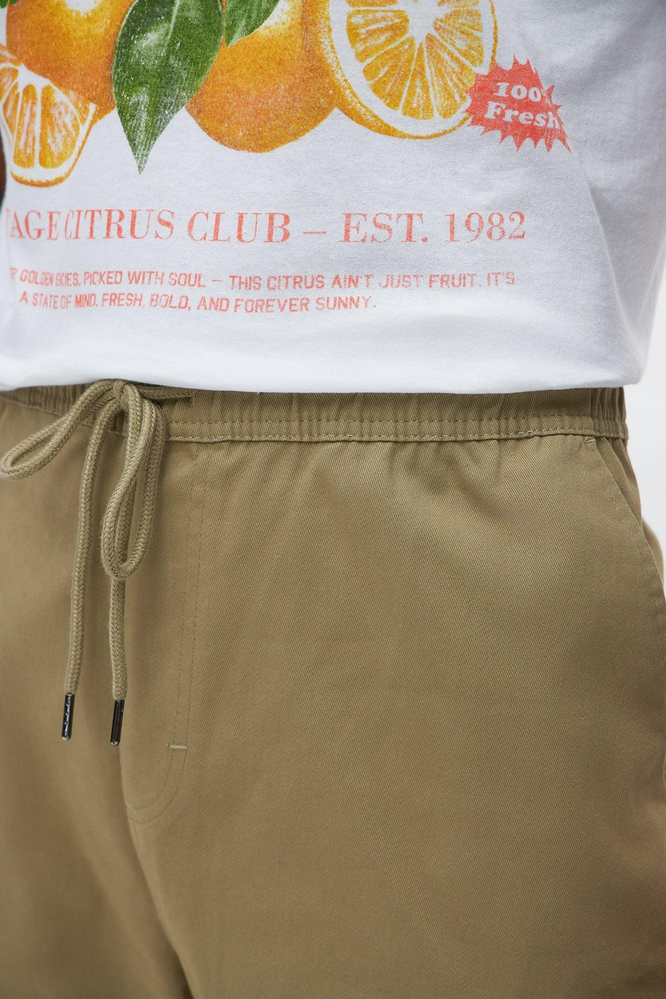 Slim Mission Ready Cargo Pants - Olive Product Image