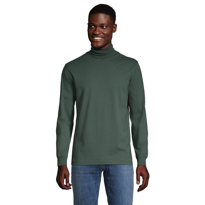 Big & Tall Lands End Super-T Turtleneck, Mens Product Image
