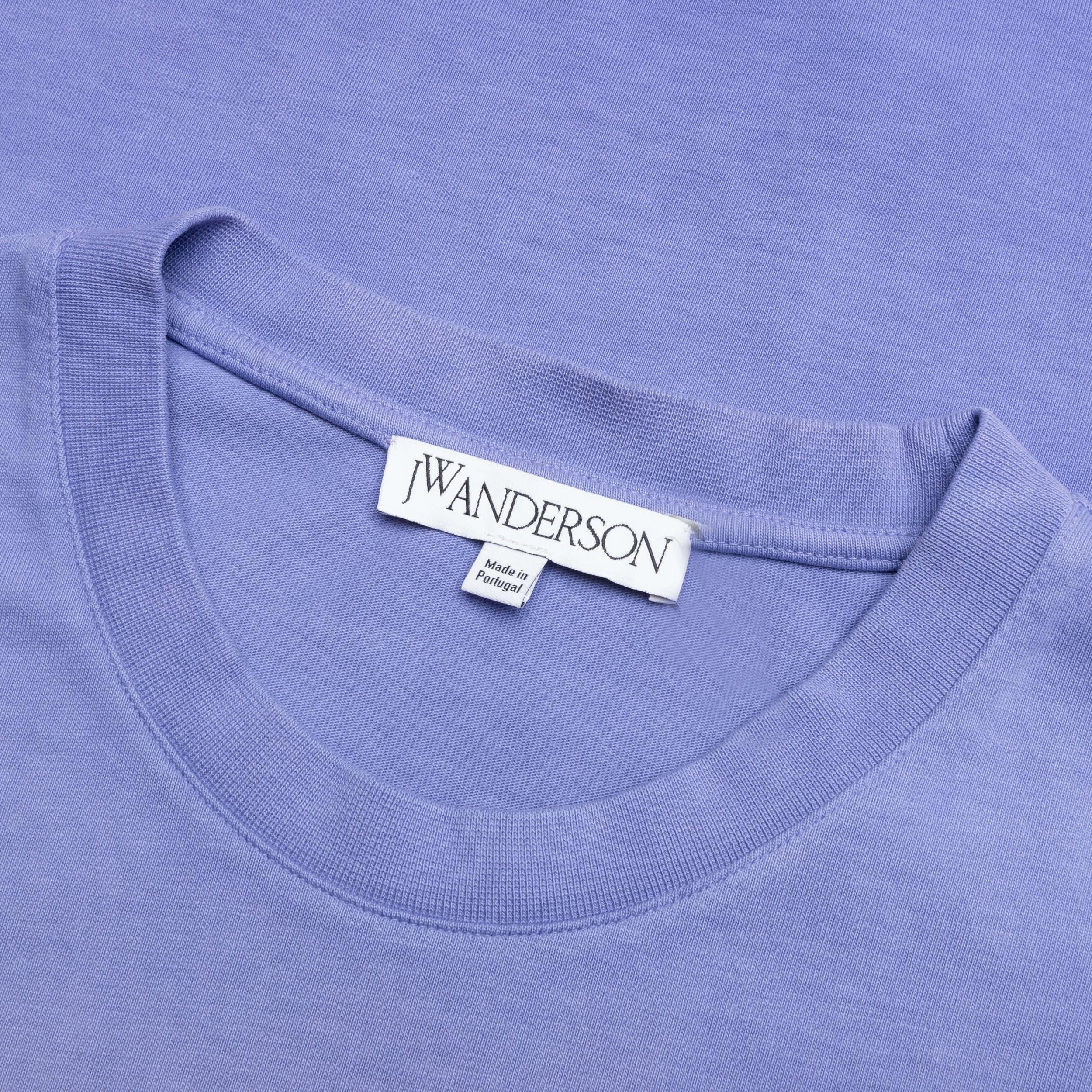 Logo Embroidery Gradient T-Shirt - Lavender Male Product Image