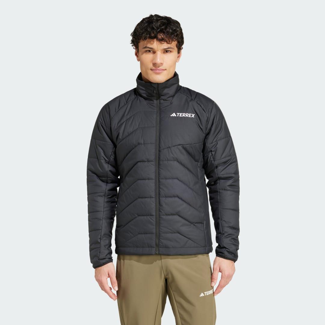 adidas Terrex Multi Synthetic Insulated Jacket Cardboard M Mens Product Image