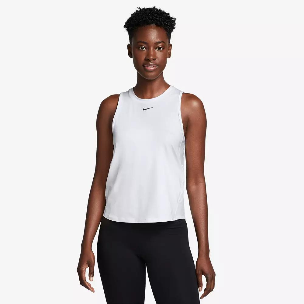 Women's Nike One Dri-FIT Classic Tank Top, Size: XXL, White Product Image