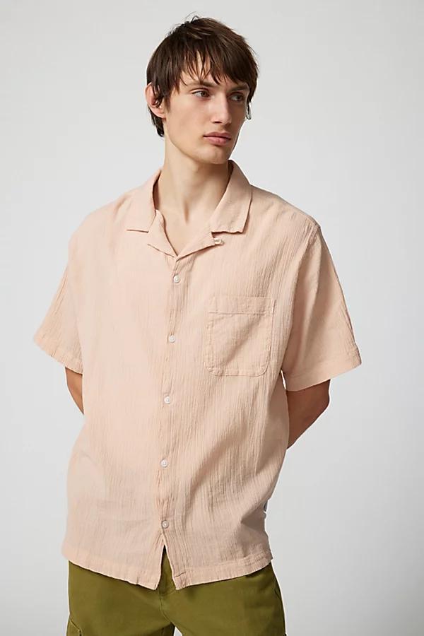 Standard Cloth Liam Crinkle Shirt Top Mens at Urban Outfitters Product Image