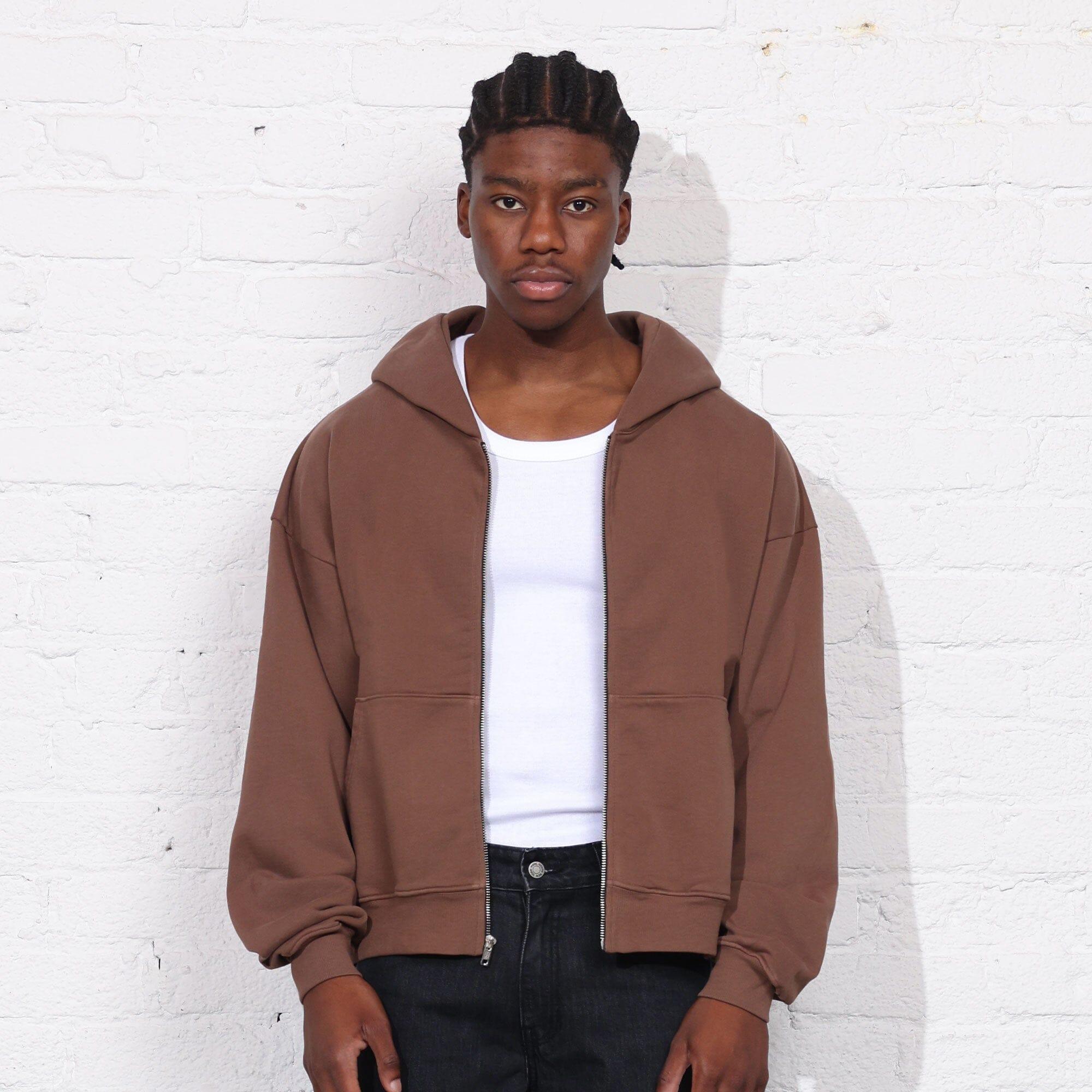 The Mercer Crop Zip II Male Product Image