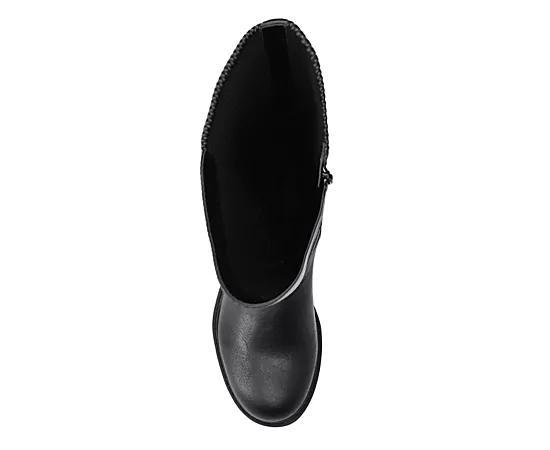 Easy Street Austyn Women's Easy Works Slip Resistant Tall Boots, Size: 6 XW, Black Stretch Product Image