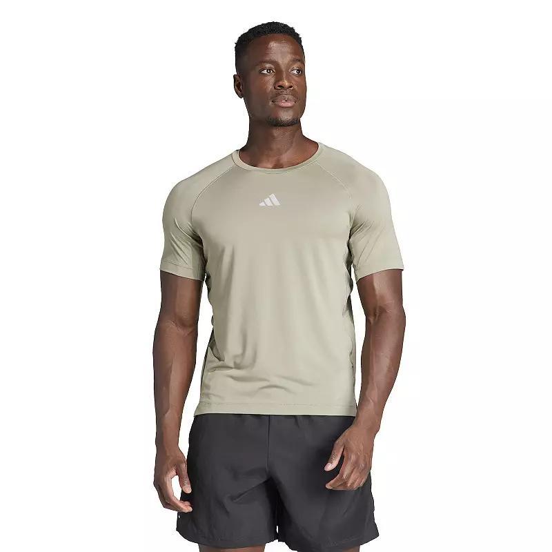 Men's adidas Gym+ Training Tee, Size: XXL, Semi Blue Burst Product Image