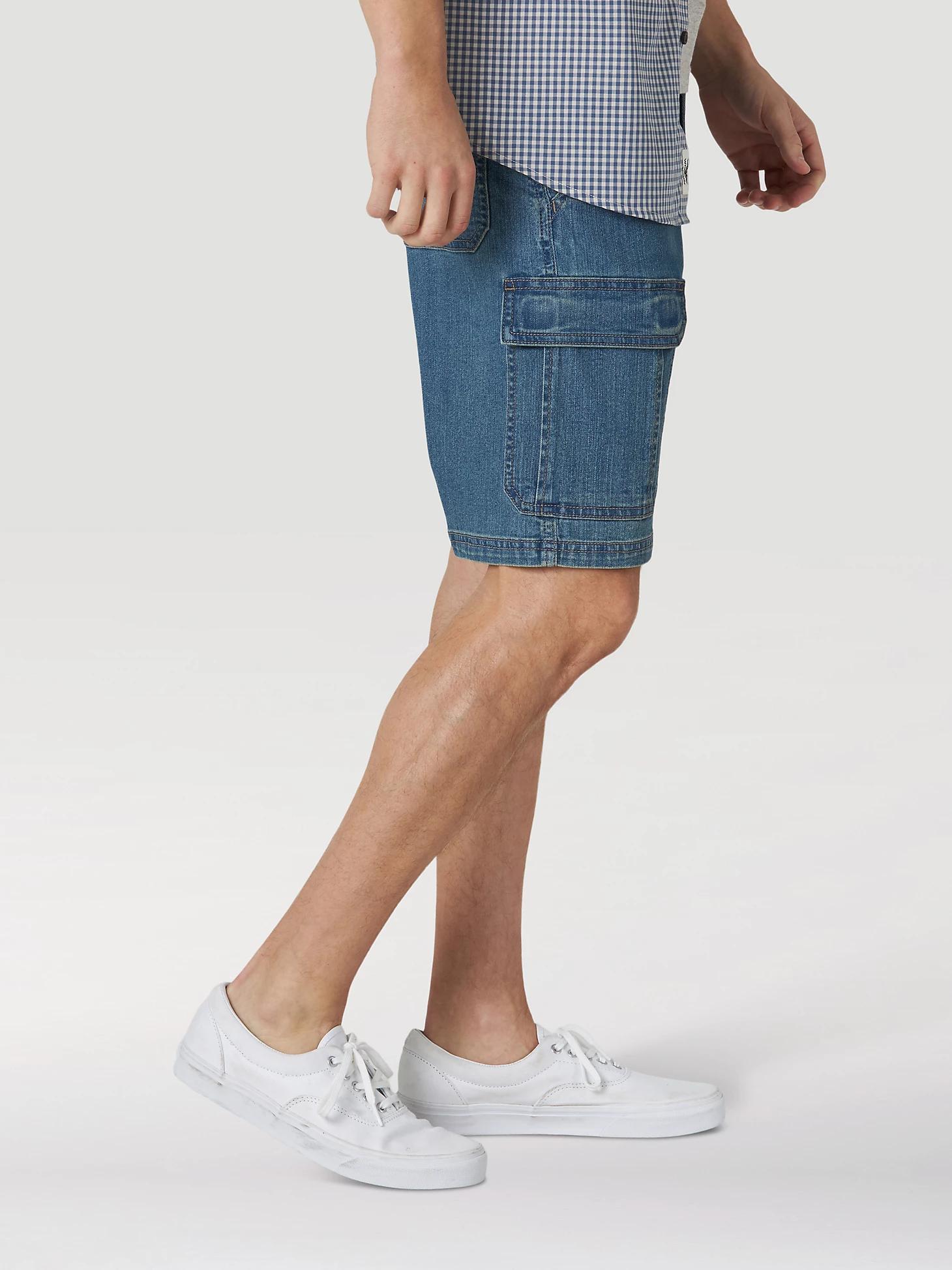Wrangler® Men's Five Star Premium Denim Cargo Shorts | Men's SHORTS | Wrangler® Product Image