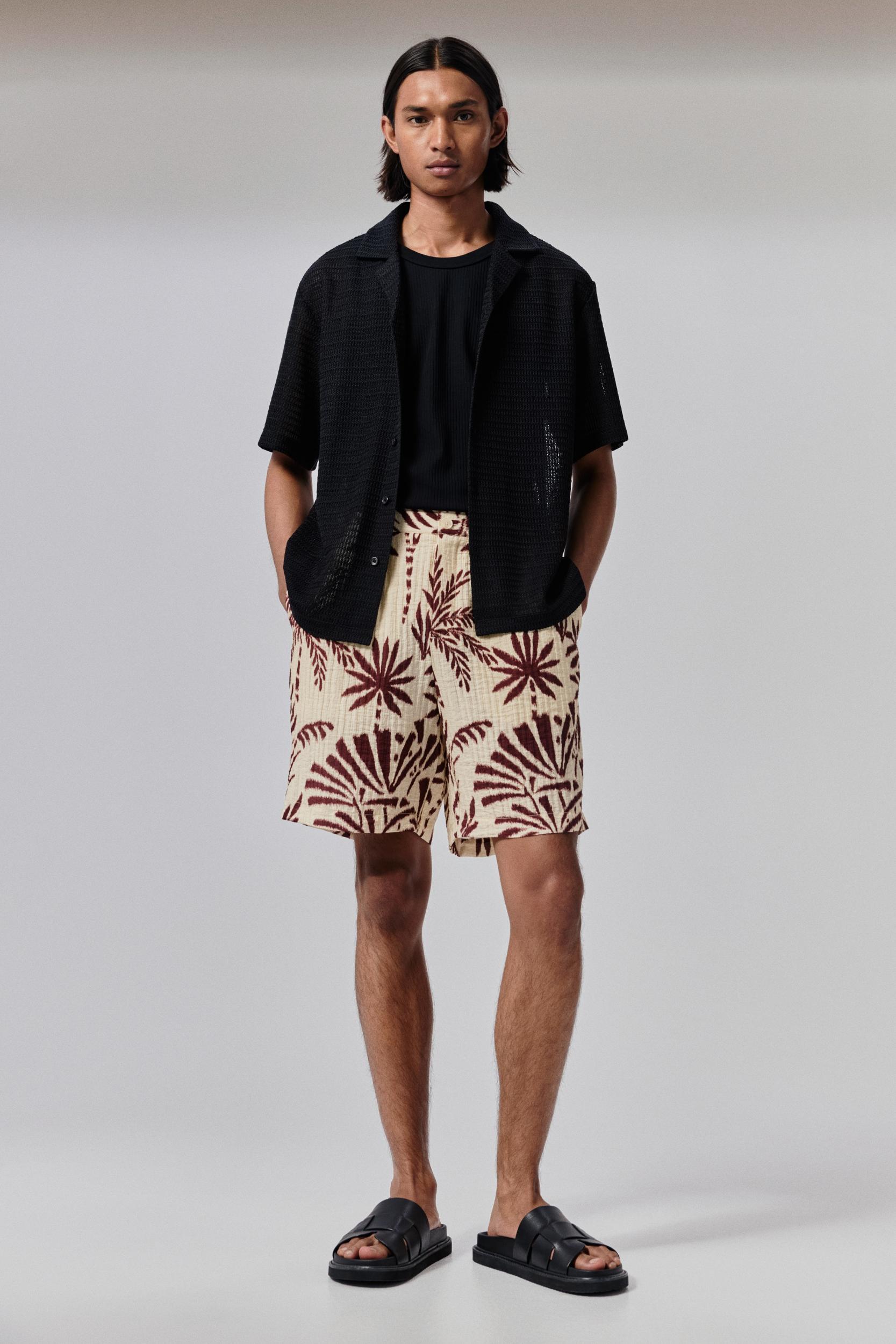 Regular-Fit Resort Shirt Product Image