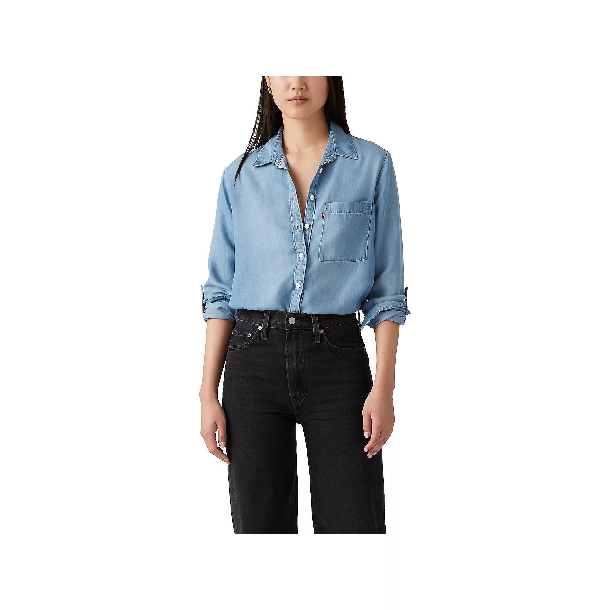 Women's Levi's® Darlene Utility Shirt, Size: Medium, Take It Again Product Image