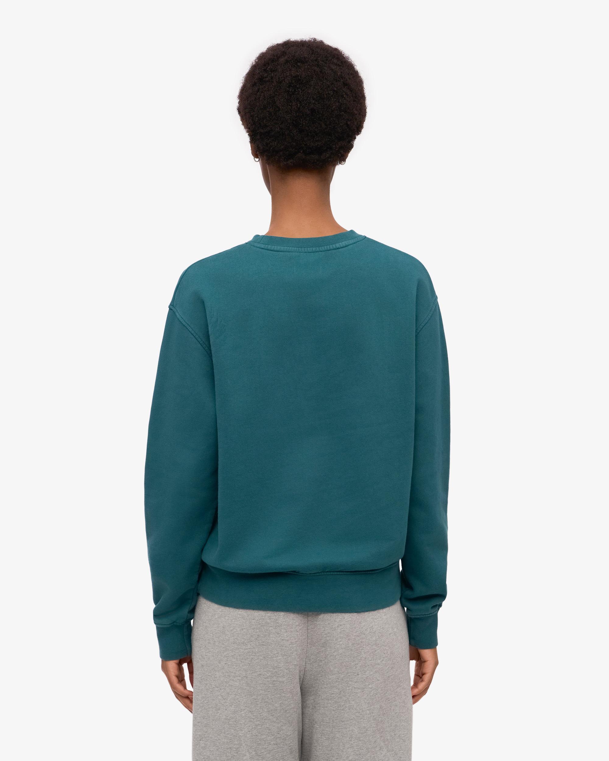 Women Classic Organic Crew - Ocean Green Product Image