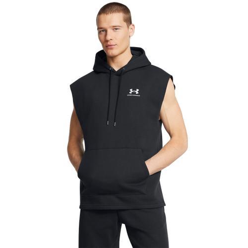 Under Armour Mens UA Icon Fleece Sleeveless Hoodie Product Image