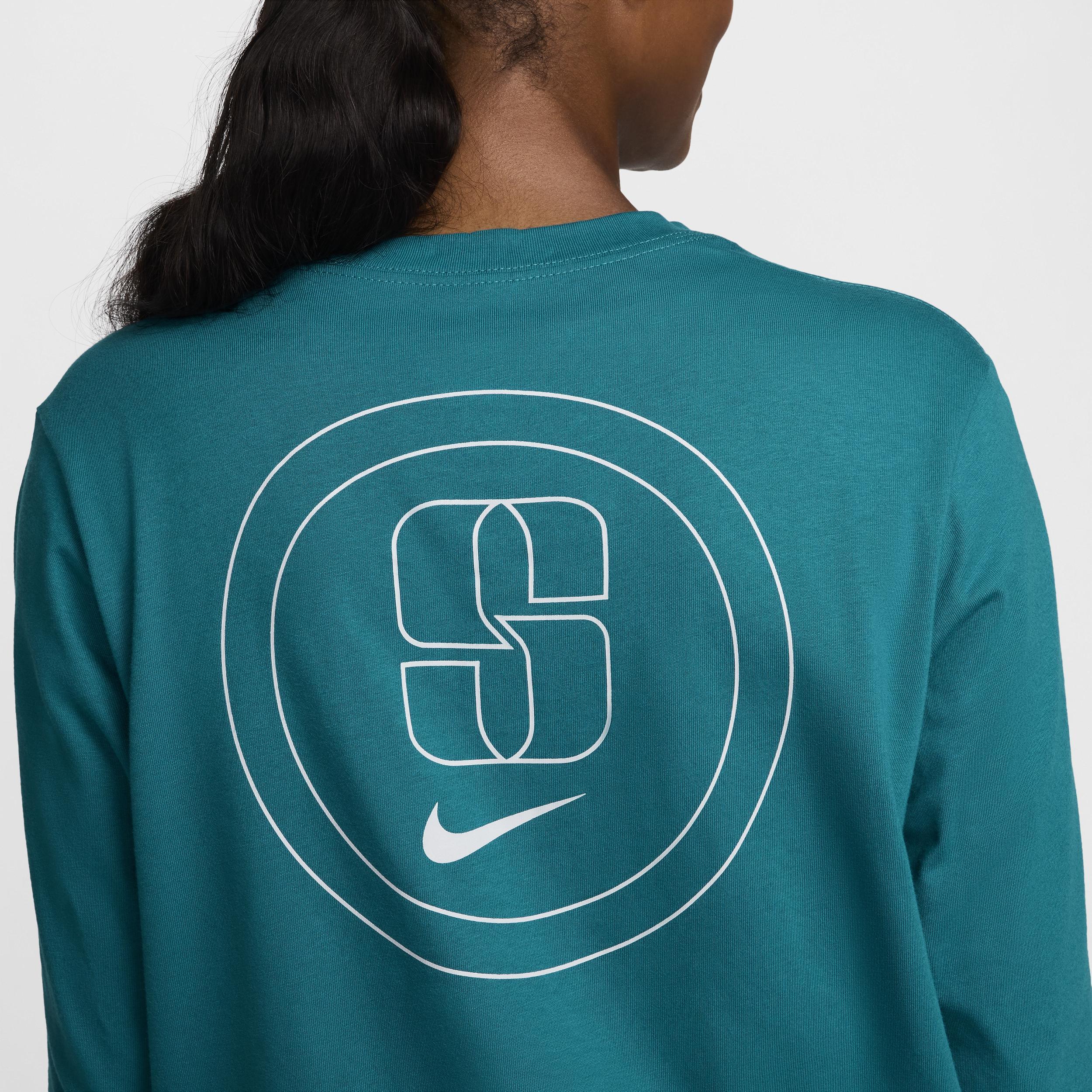Nike Womens Sabrina Long-Sleeve Basketball T-Shirt Product Image