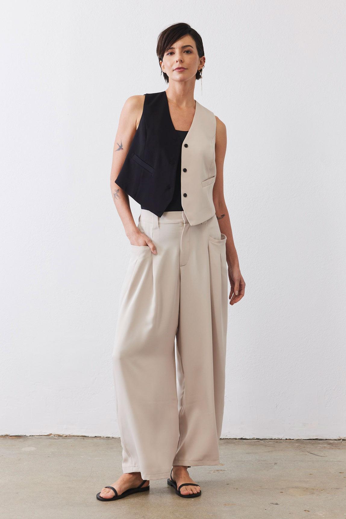 The Keen Wide Leg Trouser Product Image