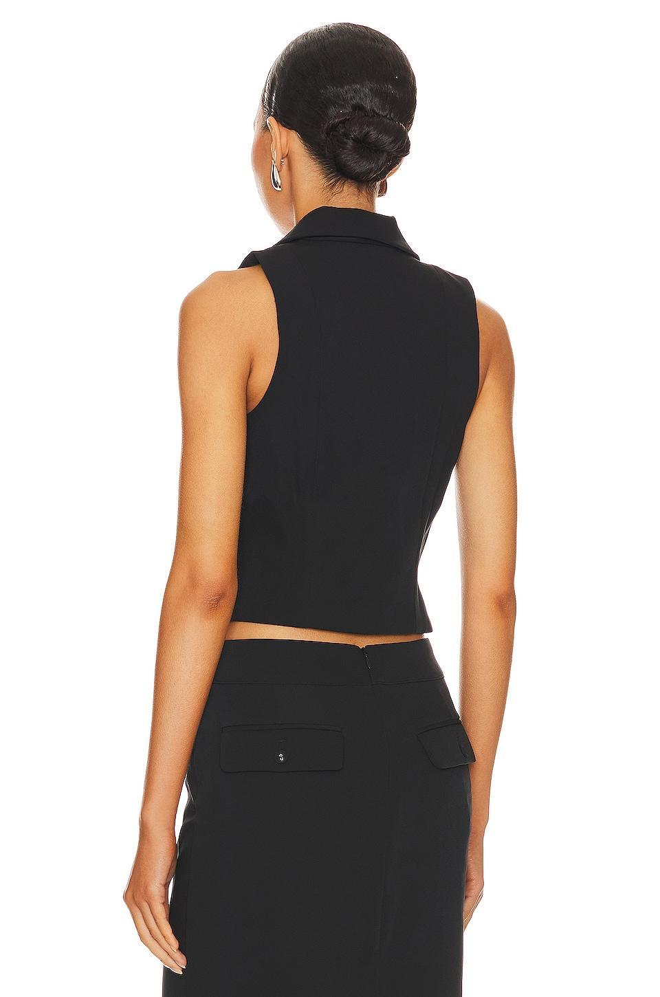 Lovers and Friends Brodie Vest in Black Product Image