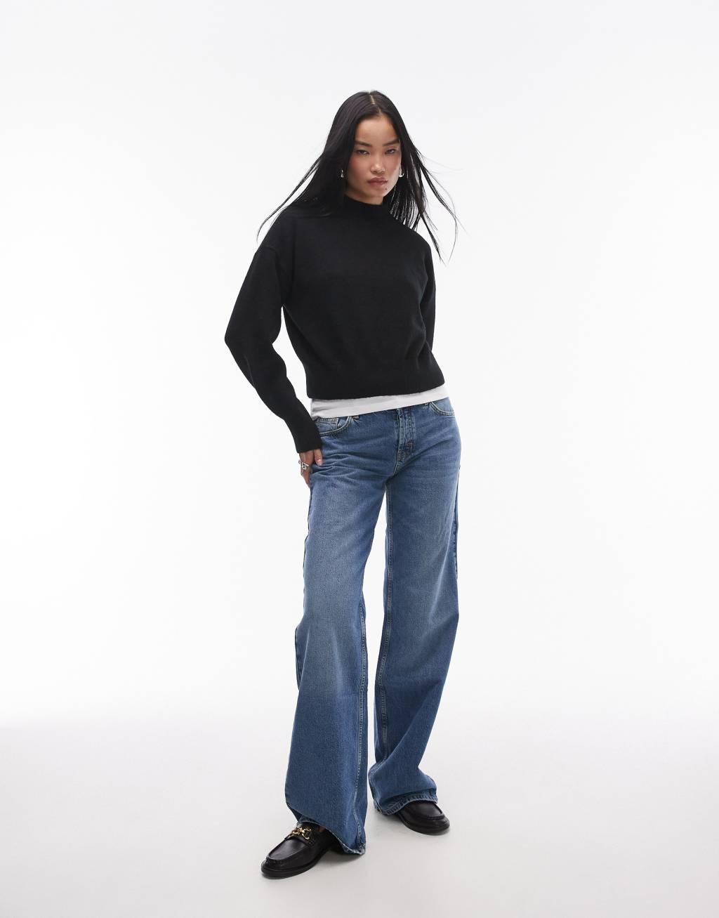 & Other Stories mock neck sweater Product Image