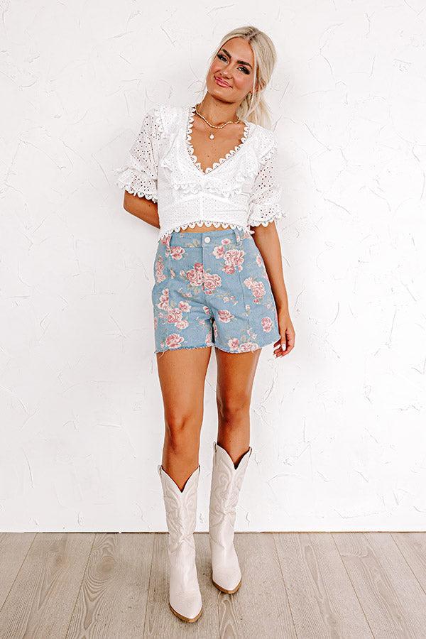 The Brylee High Waist Shorts Product Image