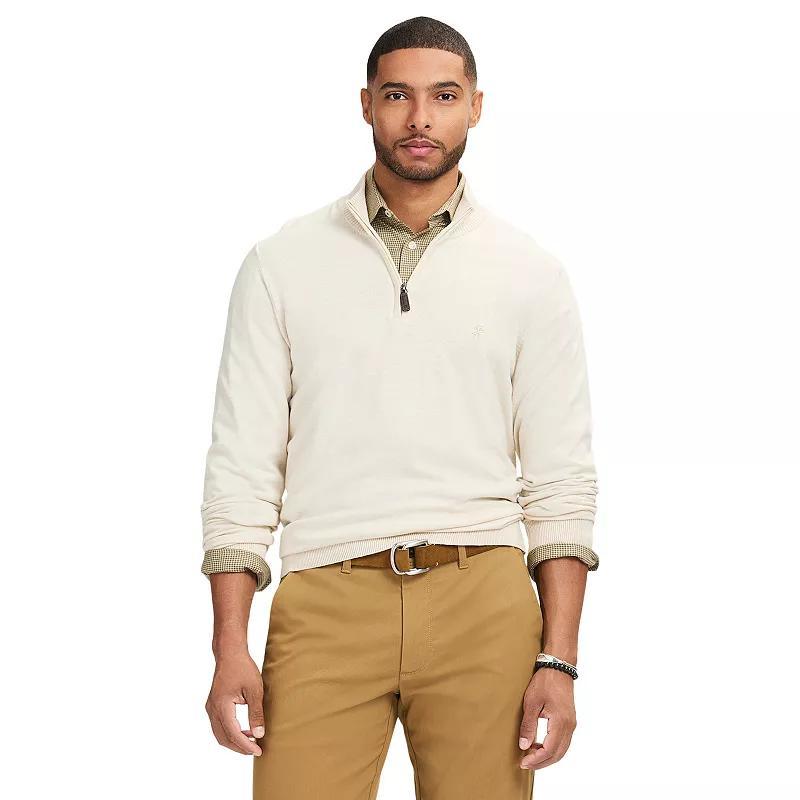 Men's IZOD Premium Essentials Quarter-Zip Sweater, Size: Small, Purple Perfect Product Image