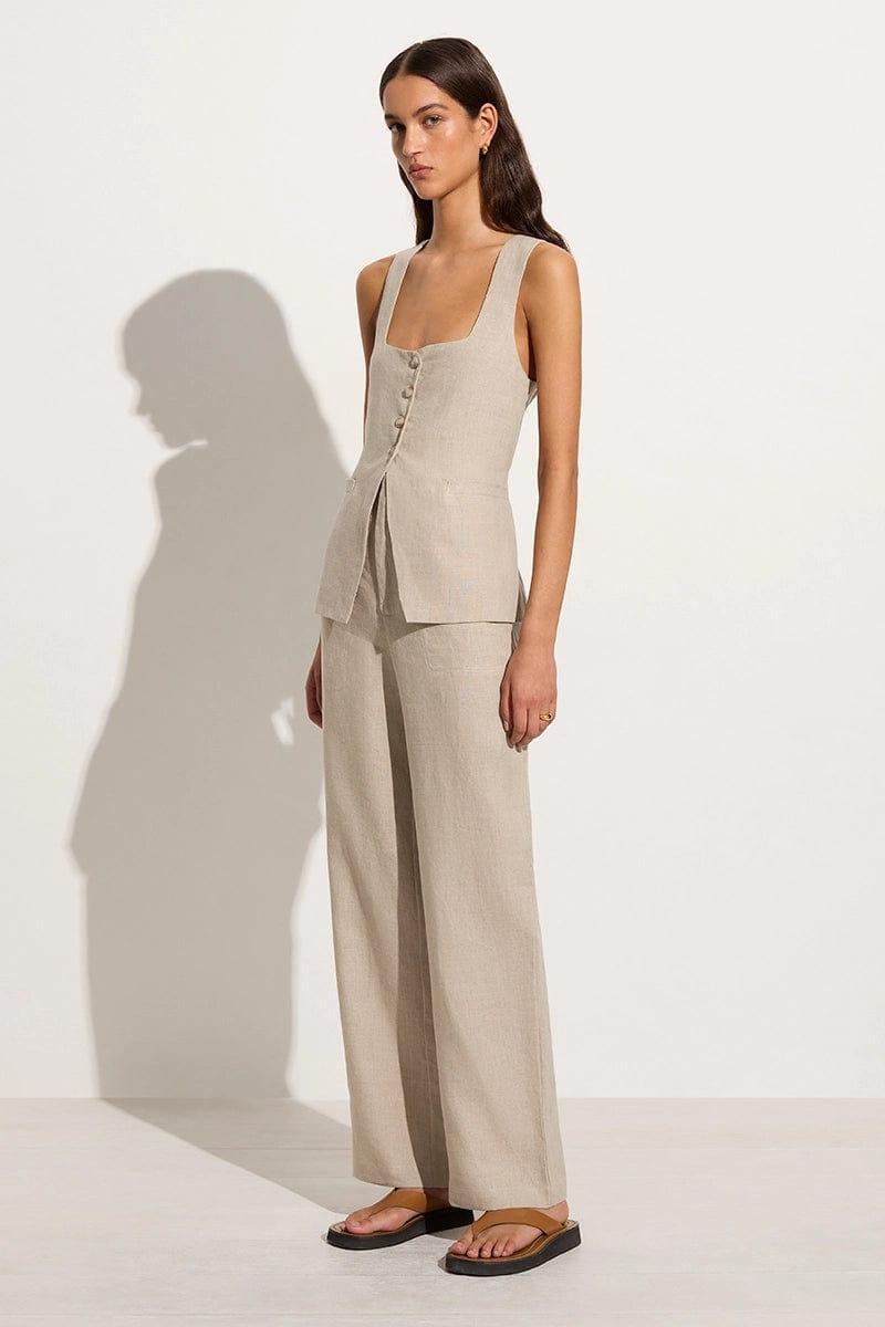Maya Vest Natural - Final Sale - Final Sale Product Image