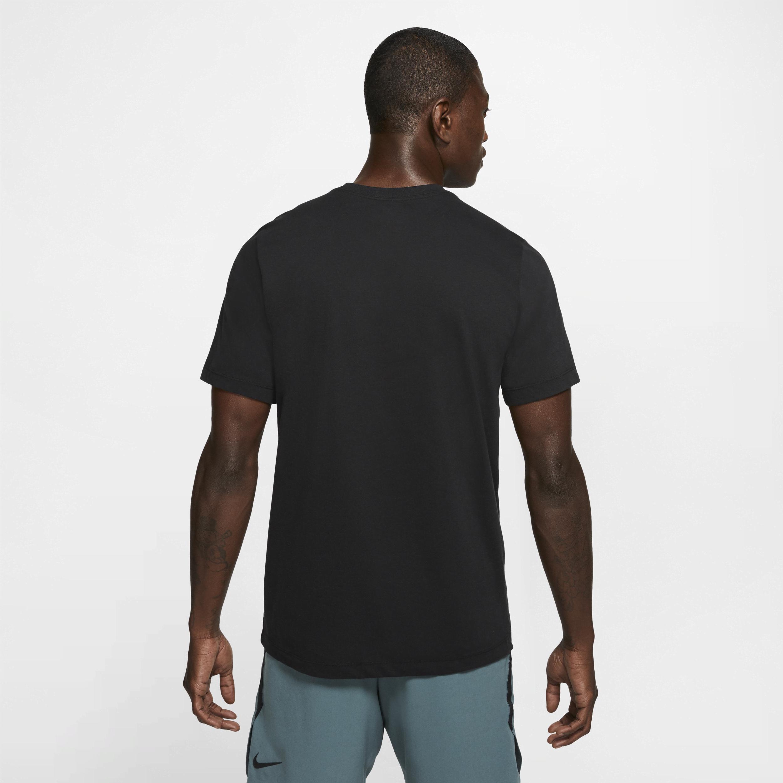 Men's Nike Dri-FIT Training Tee, Size: Small, Black Product Image