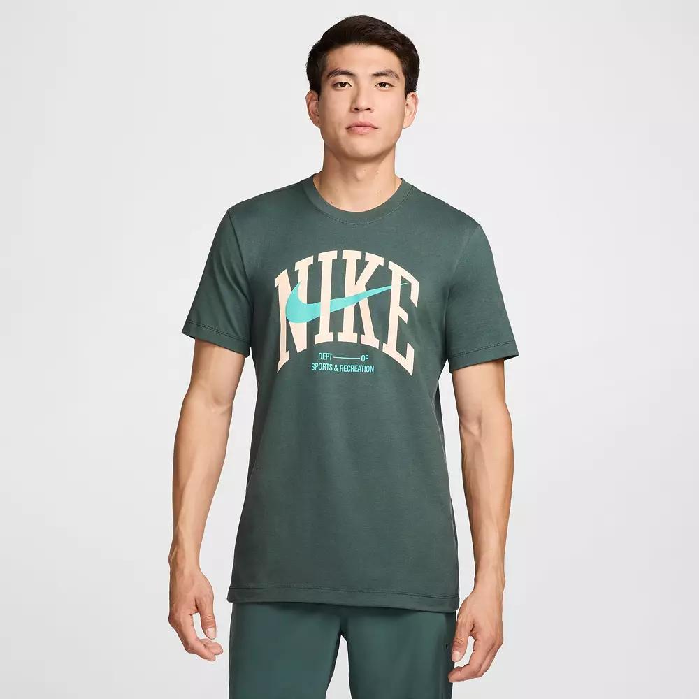 Men's Nike Fitness Graphic Tee, Size: Small, Summit White Product Image