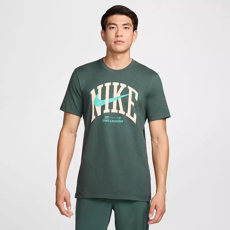 Men's Nike Fitness Graphic Tee, Size: Small, Summit White Product Image