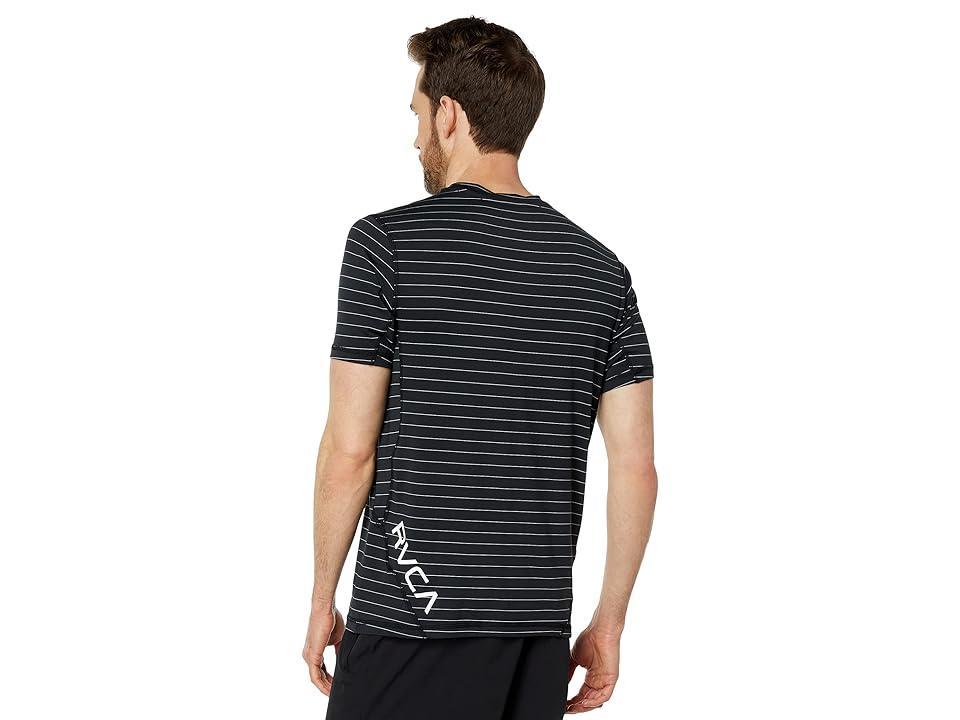 RVCA Short-Sleeve Sport Vent Striped T Product Image