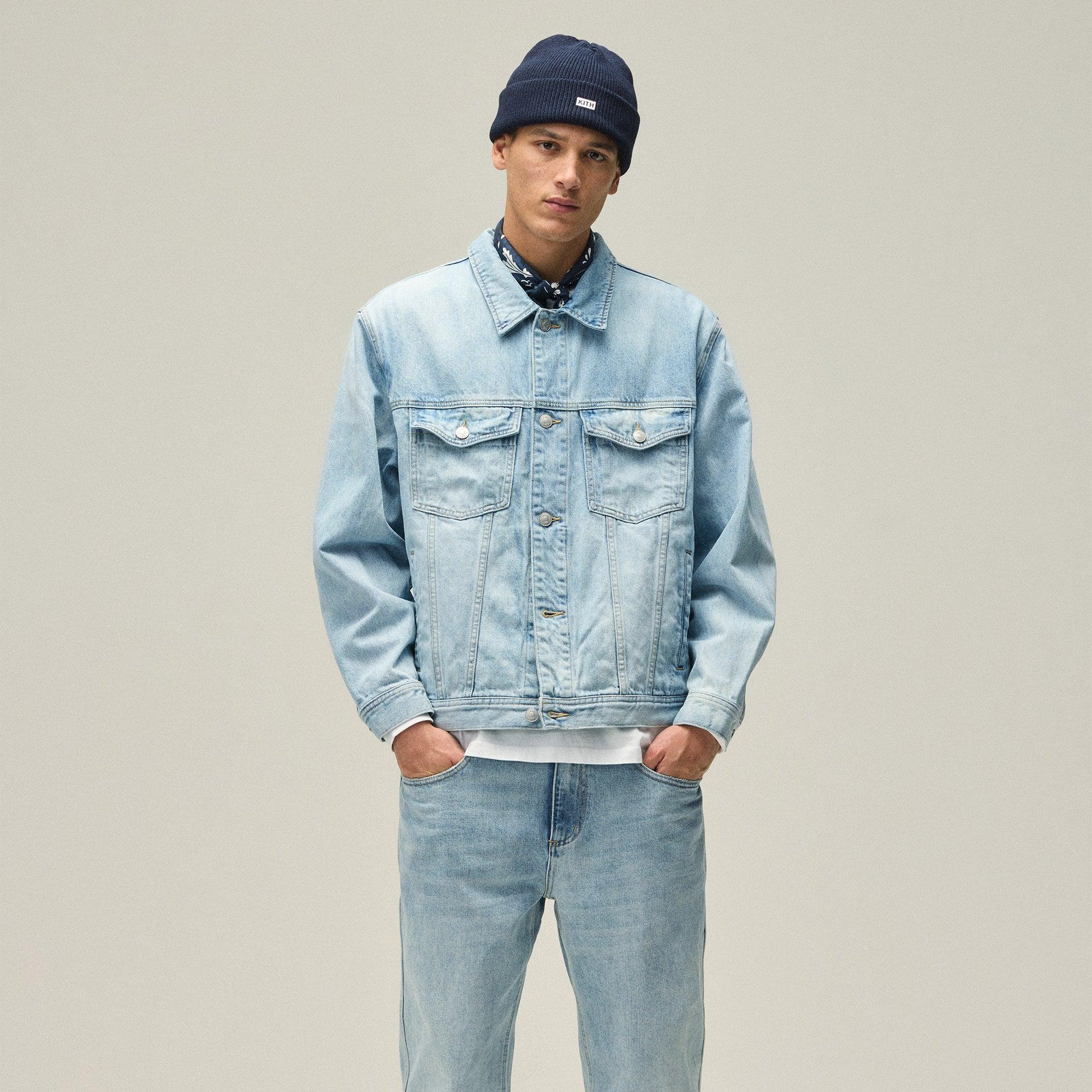 Kith Centre Denim Jacket - Light Indigo Male Product Image