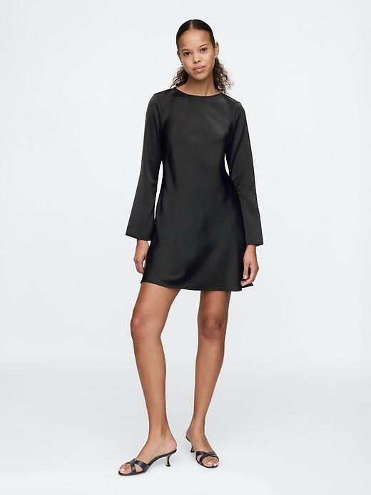 Recycled Satin Mini Dress Product Image