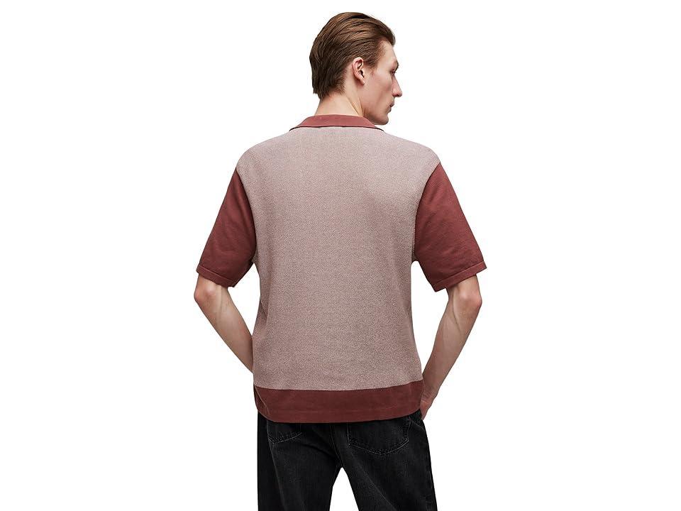 Madewell Camp-Collar Sweater Polo Shirt (Old ) Men's Sweater Product Image