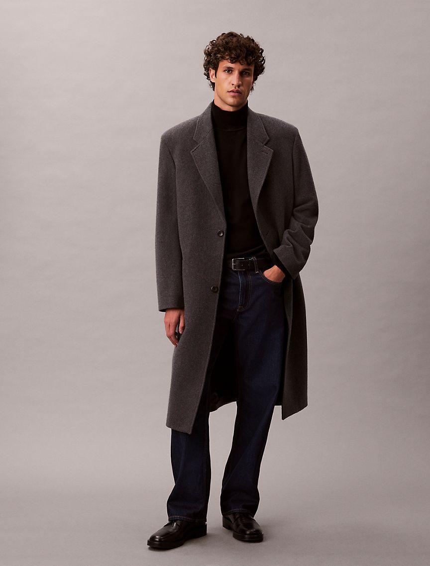 Merino Wool Mock Neck Sweater Product Image